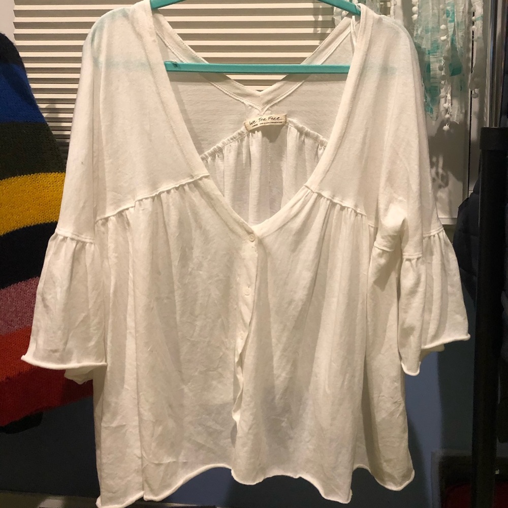 Free People button up shirt